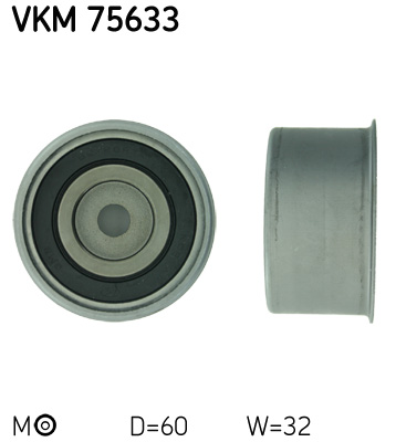 Rullo tenditore, Cinghia dentata - VKM 75633 SKF